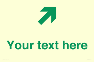 Custom Safe Condition inverse: Green Up right arrow